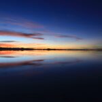 ウユニ塩湖の星空とサンライズ